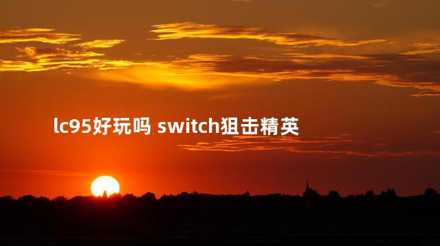 lc95好玩吗 switch狙击精英哪个版本好玩